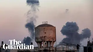 Footage shows the aftermath of Israeli airstrikes in central and southern Gaza