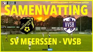 🔥SAMENVATTING | SV MEERSSEN THUIS ONDERUIT TEGEN VVSB