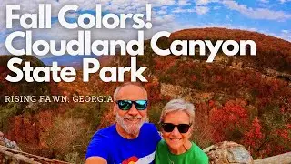 Fall RV Trip:  Camping Cloudland Canyon State Park