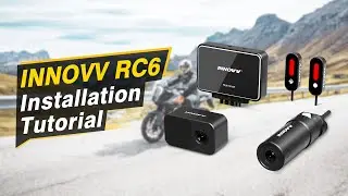 INNOVV RC6 2-1 Motorcycle system Installation Guide, demonstration model being the BMW NINET.