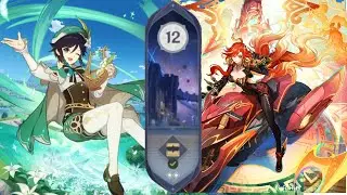 [Genshin] C1R1 Venti + C1R1 Mavuika | 6.2 Spiral Abyss 9⭐️ | Glitched Candle