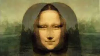 Mona Lisa Leonardo da Vinci I Transparent Mirror I Watch Lizard I Самый Известный Портрет Рептилоида