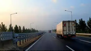 4K 탄천휴게소 - 장성TG 드라이브 영상/ Driving Korea 🇰🇷