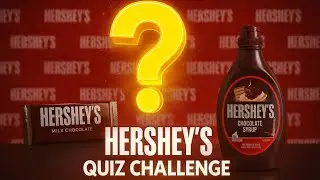Hershey’s Quiz Challenge – Part 1 🍫 | Chocolate Brand Trivia | QuizIQ