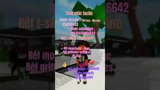 Tuto skin brook facile #pourtoi #roblox #brookhaven