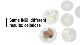 Same INCI, different results - cellulose