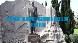 Heydər Əliyevin qəbrinə məktub yazan adama cavab gəldi