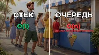 Ты НЕ понимаешь Стек и Очередь, пока не увидишь это (Python)