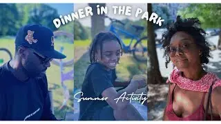Summer Activities: Dinner in the Park | #Vlog152