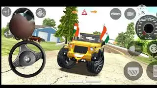 Dollar (Song) Modified Mahindra Golden Thar😈 || Indian Cars Simulator 3D Game || Pt 87