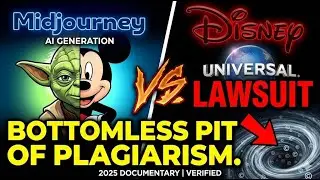 Bottomless Pit of Plagiarism - Disney vs Midjourney (2025)
