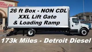 2018 FREIGHTLINER M2 Non-CDL Box Truck For Sale
