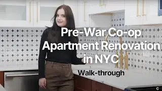 Pre-War Co-op Apartment Renovation in NYC | Walkthrough