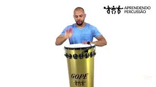 Timbal 14x90cm Aluminium, 16 hooks A374064/A374191 Gope - Sound Sample