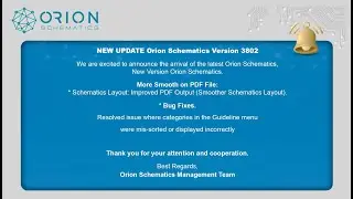Tutorial Instal New Version Orion Schematics V3802 : More Faster and Smoother Schematics