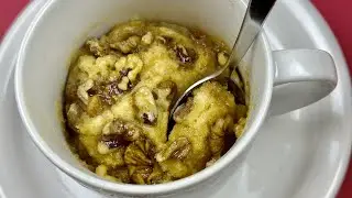 2-Minute Vegan Gluten-Free Apple Mug Cake Recipe? OMG YES! Delicious, Skinny, Healthy & Sugar Free