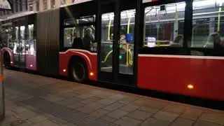 Autobus Linie 13A Mariahilfer Stra&szlig;e, Stiftgasse in Wien