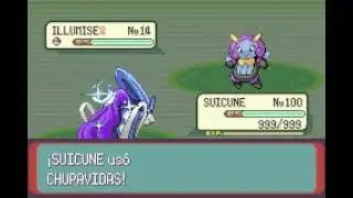 POKEMON EMERALD | SUICUNE | CHUPAVIDAS | LEECH LIFE
