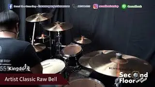 Kingdo Cymbals Artist Classic Raw Bell B20 •[sound test]• By Second Floor Drum Shop