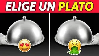 Elige un PLATO 🍔 Edición Comida Buena vs Mala 😋🤢 Quiz De Comida