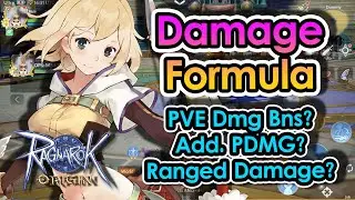 [ROO] Damage Formula! PVE Damage Bonus? Ranged Damage? PDMG Bonus? Add. PMDG? | KingSpade