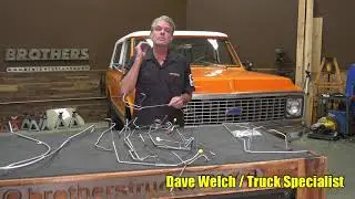 1947-1987 Chevy & GMC Truck Pre-Bent Brake and Fuel Lines