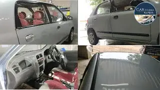 Maruti Alto Shine Treatment ( Rubbing polishing ) Complete Work Process By Car Studio Asind