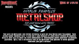 LISTEN: Charlie Kendall&rsquo;s METALSHOP Feature Interview is with Hot New British Band Tailgunner!