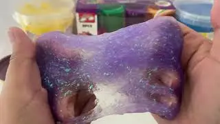 Playing SLIME Putty Dough Strangely Satisfying!!! ASMR