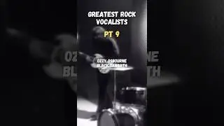 Greatest singers in rock history part 9 #ozzy #topten #rockvocalist #rockhistory