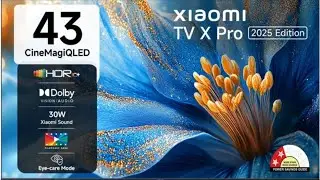 Xiaomi Cinemagic QLED TV X Pro 43 inch, 2025, Diwali Offer #youtube #vlogs #xiaomi #googletv #viral