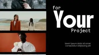 Modern Promo Slideshow - Clean Typography Animation