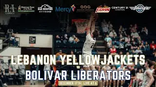 Boys Basketball from Boswell Stadium | Lebanon Yellowjackets vs Bolivar Liberators