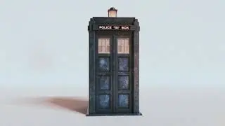 Model Showcase - 1963 TARDIS - Exterior
