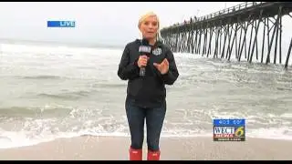 WECT News- Hurricane Watch- Reporter Katie Garner