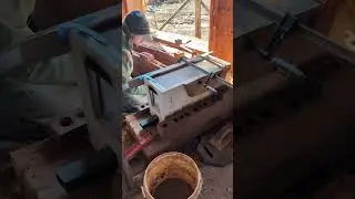 🧱 Строительство ракетной печи периодического действия | Тепловая система Cob Mahal