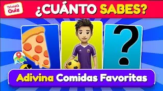 Adivina la Comida favorita de Jugadores de futbol