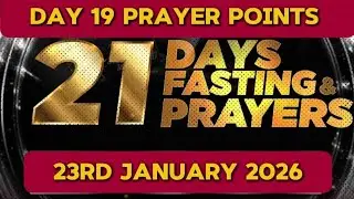 NSPPD 21Days Fasting And Prayer Points 23rd January 2026 Day 19 With Pastor Jerry Eze