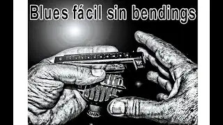 7)  BLUES FÁCIL SIN BENDINGS CON TABLATURA | CLASES DE ARMÓNICA | Elihú | APRENDE ARMÓNICA FÁCIL