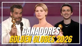 Globo de Oro 2026: TODOS los GANADORES | Golden Globes 2026: Winners List