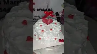 #beautiful cake design for couples #shortsvideo #homebaker