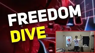 CAN I BEAT FREEDOM DIVE?? (Beat Saber Highlights)