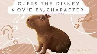 Guess the Disney Movie by its background Characters ~~  #disneyquiz #moviequiz