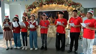 QUEEN OF ANGELS CHOIR CHRISTMAS CAROLING 2025 at VILLA CRISTO REY - CHRIST THE KING