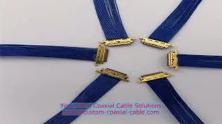 Precision build-to-print micro-coaxial cable for ar/vr devices iso9001 High-performance Manufacturer