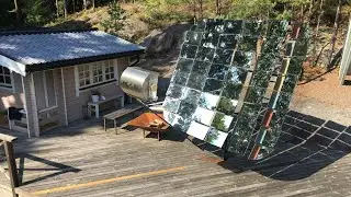 solar power BBQ