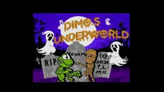 Dimo's Underworld (2024) - Atari XL/XE