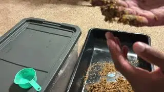 Testing the Saturation Point of Coffee Chaff