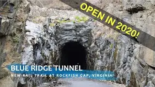 Blue Ridge Tunnel Rail Trail Now Open to Hikers in Virginia | The 4,237' Tunnel was Built in 1850s