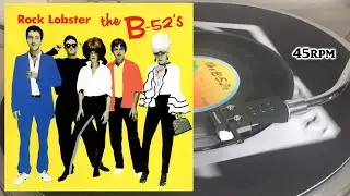 The B-52's - Rock Lobster, 1979, Island Records - WIP 6506, Vinyl, 7